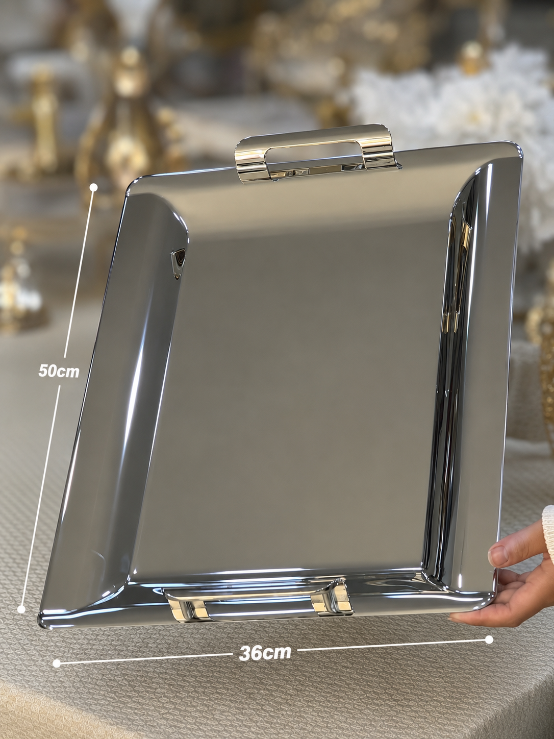 plateaux inox premium