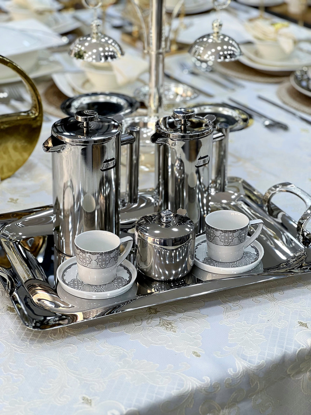 Théière thermos inox 1L  برادة حافظة للحرارة