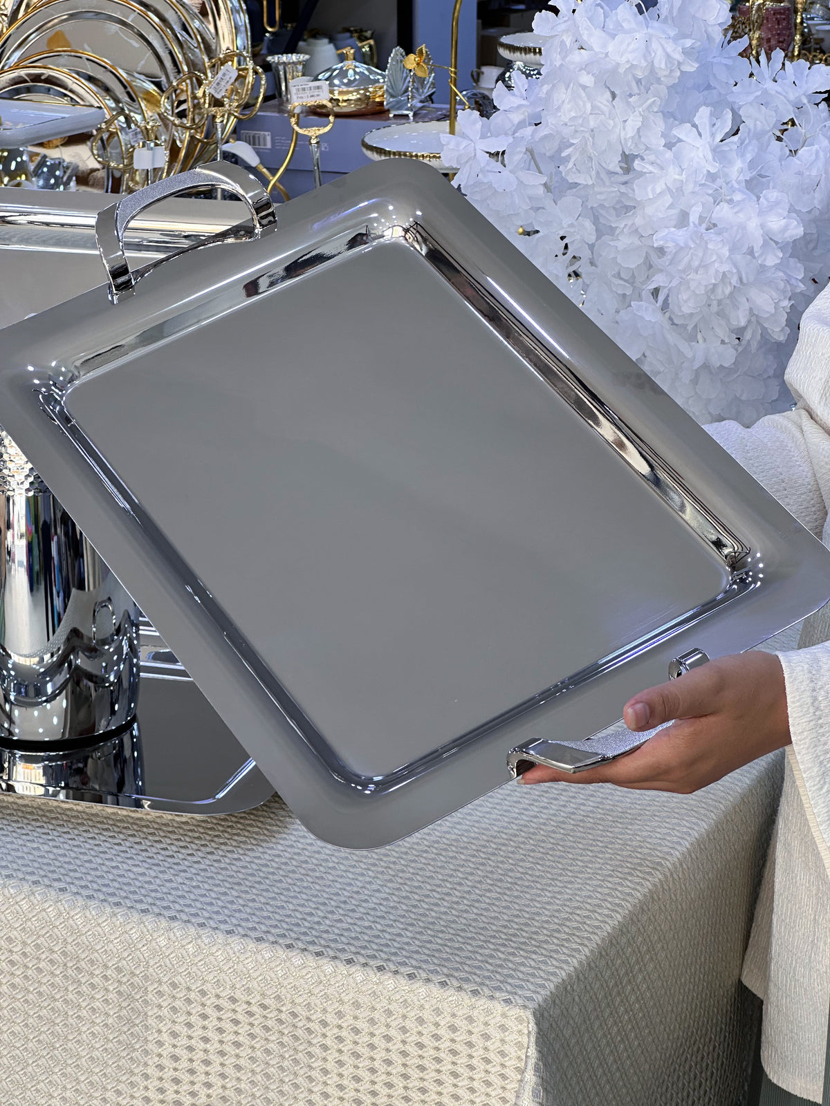 plateaux inox premium 01 pièce