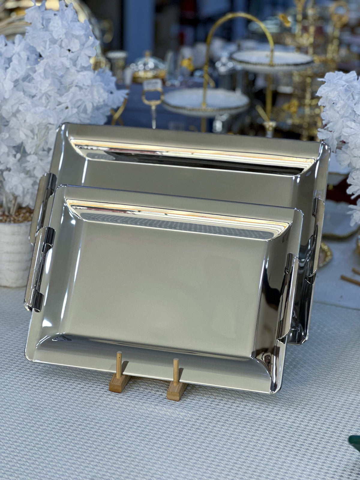 plateaux inox premium